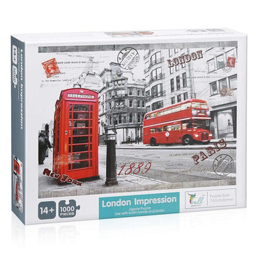 London Impression 1000 Piece Jigsaw Puzzle Kids & Adult Toys Baby