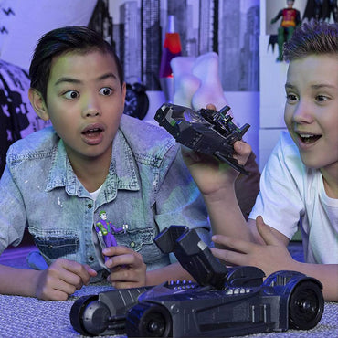 Batman Spin master Batmobile and Batboat 2-in-1 Transforming Vehicle - Karout Online -Karout Online Shopping In lebanon - Karout Express Delivery 