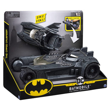 Batman Spin master Batmobile and Batboat 2-in-1 Transforming Vehicle - Karout Online -Karout Online Shopping In lebanon - Karout Express Delivery 