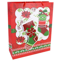 Christmas Gift Bag 23.5 x 18 x 8 Cm.