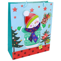 Christmas Gift Bag 23.5 x 18 x 8 Cm.