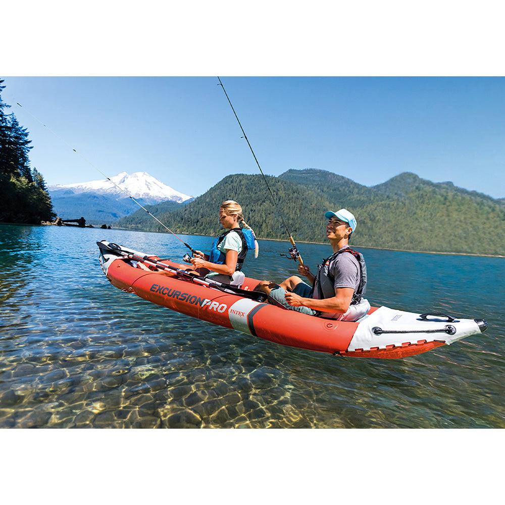 (NET) Intex Excursion Pro K2 Inflatable Kayak