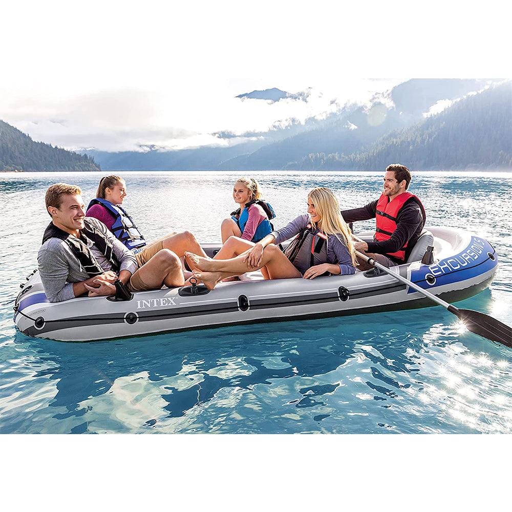 Intex Excursion 5 Inflatable Boat - Karout Online -Karout Online Shopping In lebanon - Karout Express Delivery 