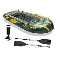 Intex Inflatable Seahawk 4 Boat - Karout Online -Karout Online Shopping In lebanon - Karout Express Delivery 