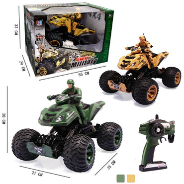 R/C 4WD Military.