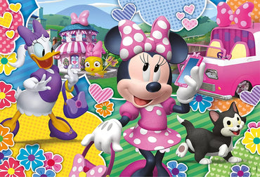 Clementoni Minnie Happy Helpers Super color Puzzle - Karout Online -Karout Online Shopping In lebanon - Karout Express Delivery 