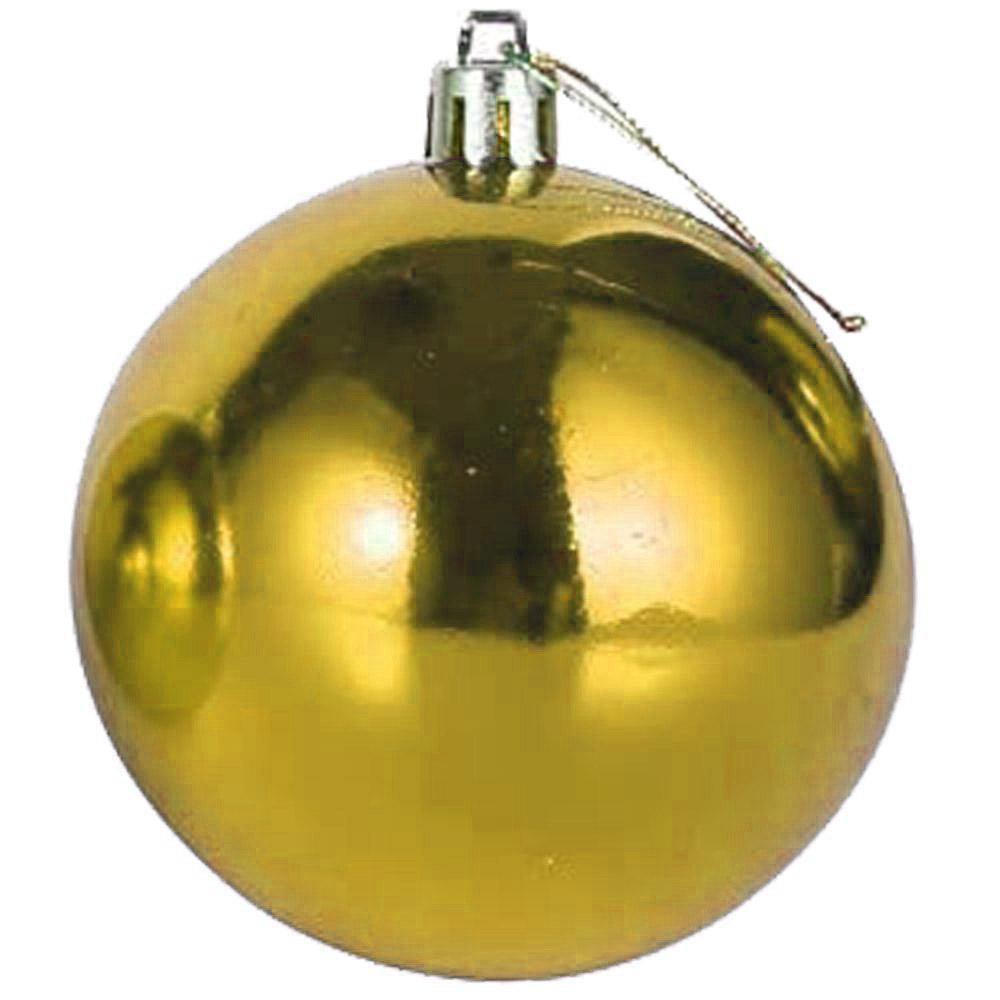 Christmas Decoration Gold Ball 20 cm / L-116G - Karout Online -Karout Online Shopping In lebanon - Karout Express Delivery 