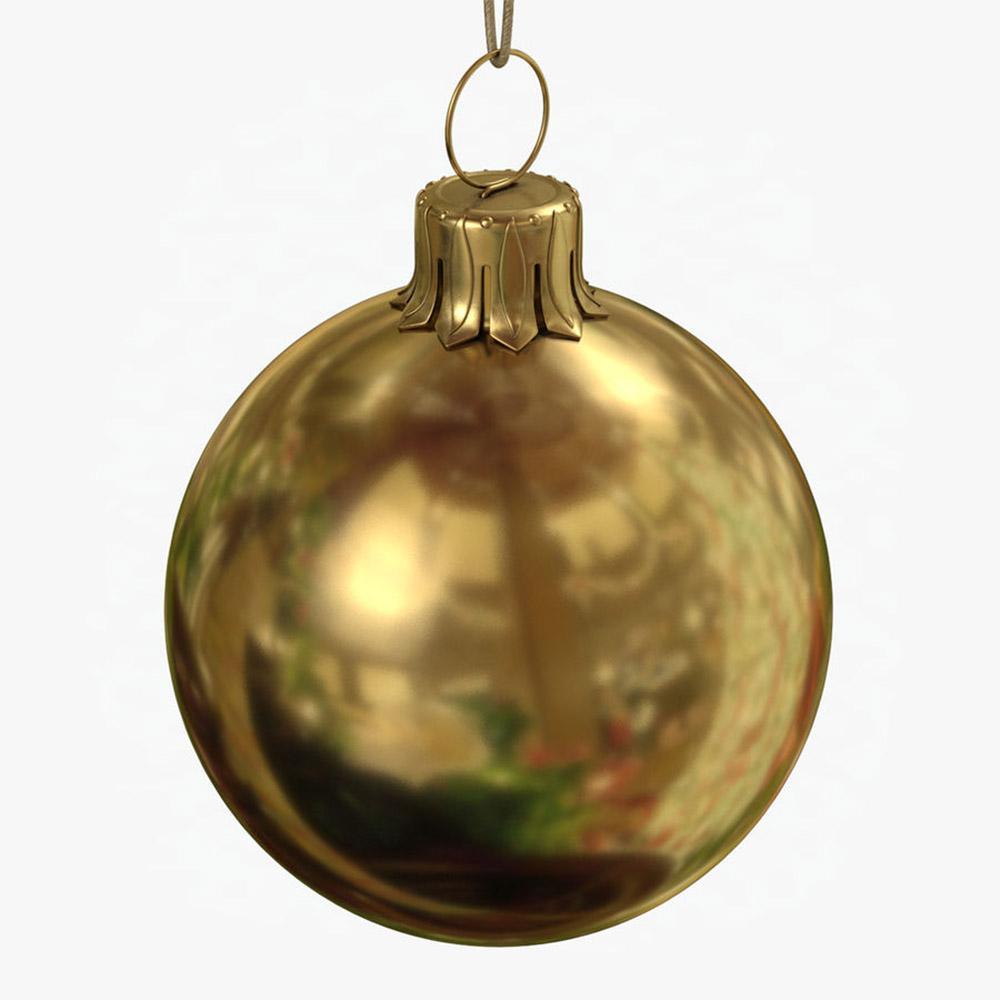 Christmas Decoration Ball 15 Cm1 Piece- Gold.