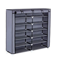 HCX Collapsible Metal Double Door Shoe Rack / T-2712A - Karout Online -Karout Online Shopping In lebanon - Karout Express Delivery 