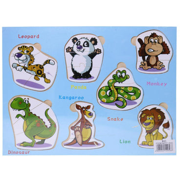 Wood Puzzle Forest Animals Toys & Baby