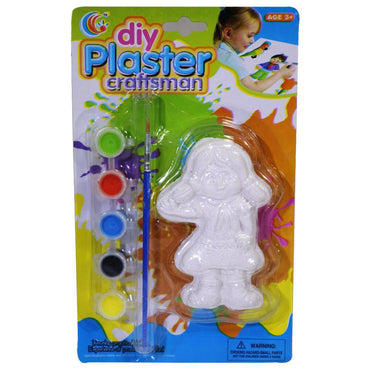 Diy Plaster Crafts Girl Toys & Baby