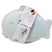 4 compartment Plastic Fruit Plate Fish Shaped /MW-772 - Karout Online -Karout Online Shopping In lebanon - Karout Express Delivery 