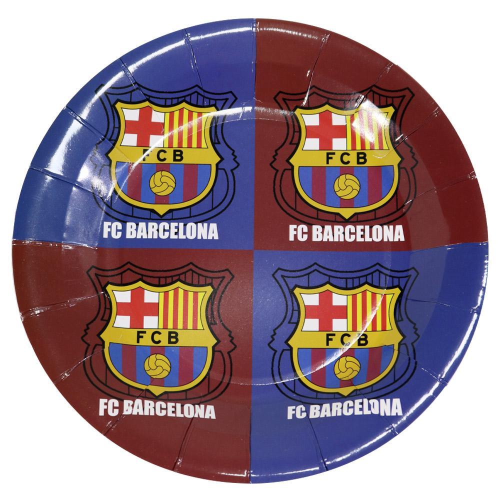 Birthday-Barcelona Paper Plate (6 Pcs) Birthday & Party Supplies