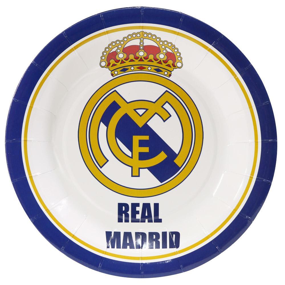 Birthday Real Madrid Paper Plate H-949 Birthday & Party Supplies