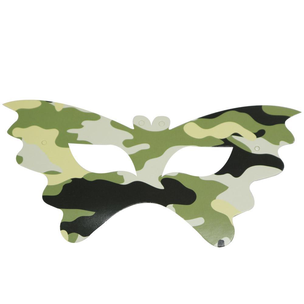 Birthday - Army Mask (10 Pcs) / N-90 Birthday & Party Supplies