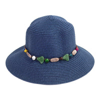 Straw Foldable Brim Women Hat.