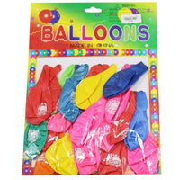Happy Birthday Colorful Balloons Set ( 24 Pcs) Birthday & Party Supplies