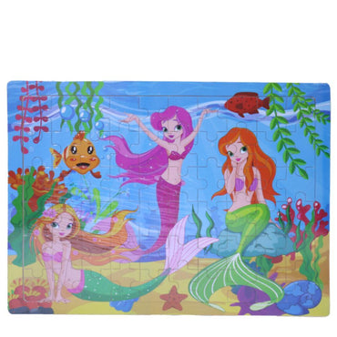 Wood Puzzle Mermaid Toys & Baby