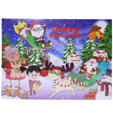 Wood Puzzle Merry Christmas Toys & Baby