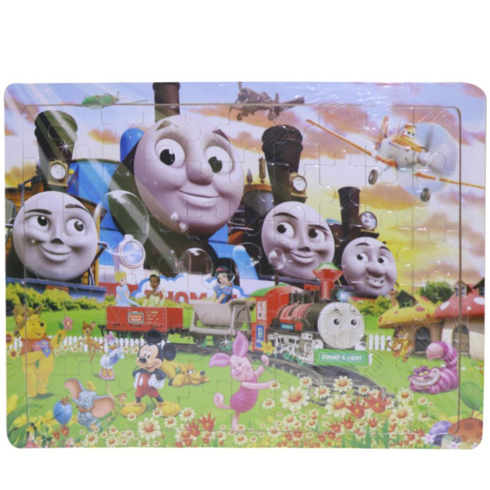 Wood Puzzle Thomas Train Toys & Baby