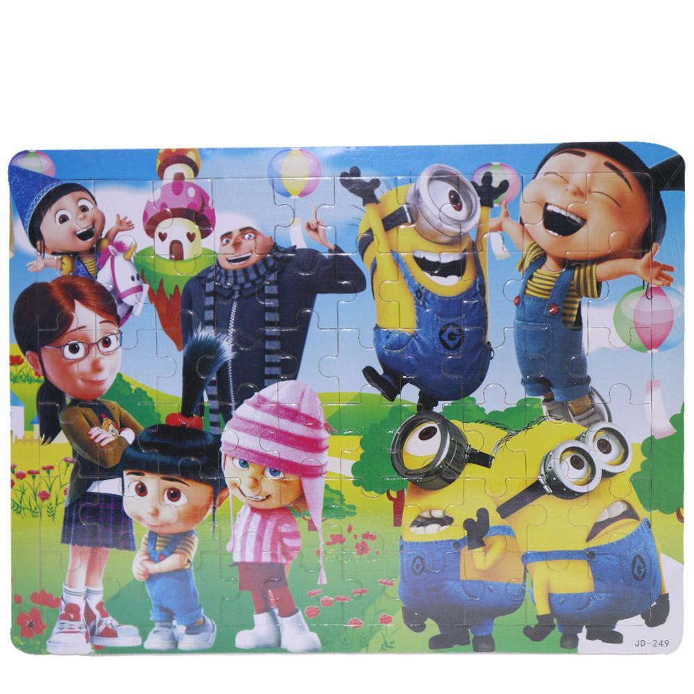 Wood Puzzle Minions Jd-249 Toys & Baby