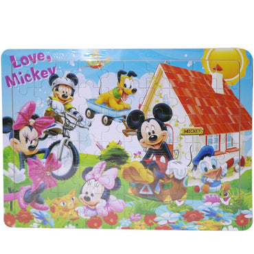 Wood Puzzle Mickey Mouse Jd-158 Toys & Baby