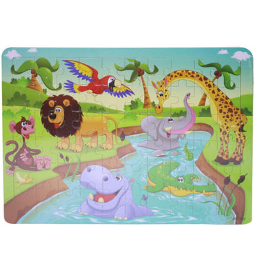 Wood Puzzle River Jd-3052 Toys & Baby