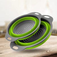 Rounded Collapsible Filter Baskets 2 Pcs / KC-113 - Karout Online -Karout Online Shopping In lebanon - Karout Express Delivery 