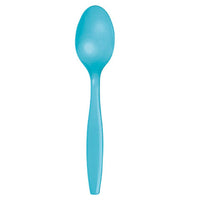 Plastic Cutlery Spoon 20 Pcs K-231 Blue Cleaning & Household