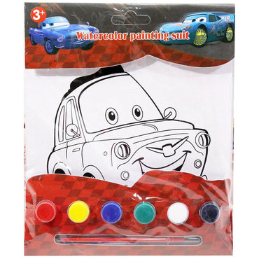 Kids characters Watercolor Painting Suit / BST-SC-6001 / R-307 - Karout Online -Karout Online Shopping In lebanon - Karout Express Delivery 