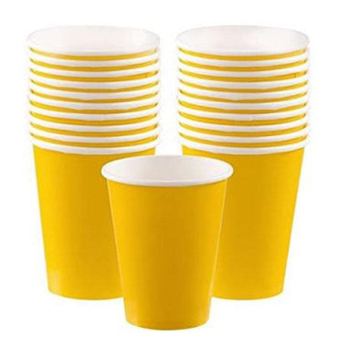 Birthday Colored cardboard cups 10Pcs - Karout Online -Karout Online Shopping In lebanon - Karout Express Delivery 