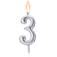 Birthday Big Numbers Candle  / J-224 - Karout Online -Karout Online Shopping In lebanon - Karout Express Delivery 