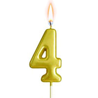 Birthday Big Numbers Candle  / J-224 - Karout Online -Karout Online Shopping In lebanon - Karout Express Delivery 