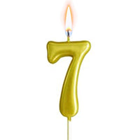 Birthday Numbers Candle  / J-223 - Karout Online -Karout Online Shopping In lebanon - Karout Express Delivery 