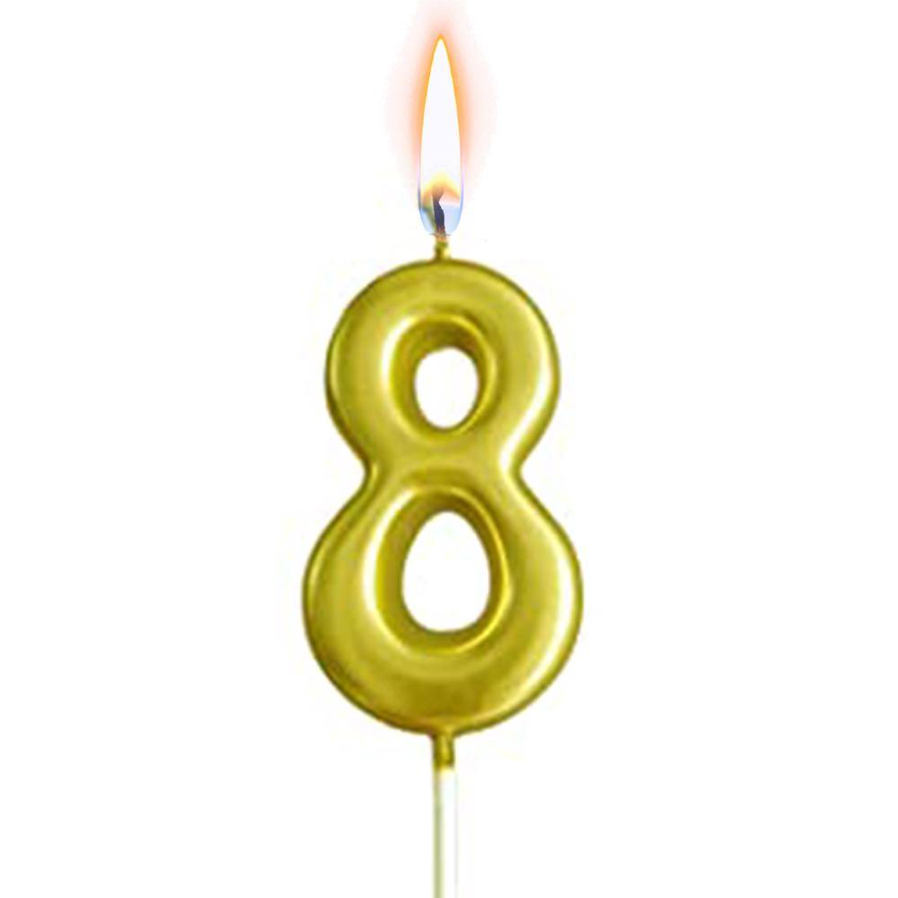 Birthday Big Numbers Candle  / J-224 - Karout Online -Karout Online Shopping In lebanon - Karout Express Delivery 