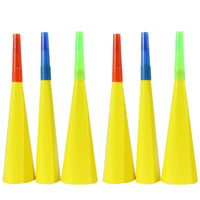 Party Birthday Colored Paper Horn E-113 / E-114 005873 Yellow Birthday & Party Supplies