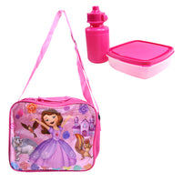 Characters Lunch Bag With Lunch Box And Water Bottle / H-660G/B