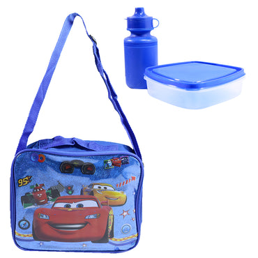 Characters Lunch Bag With Lunch Box And Water Bottle / H-660G/B