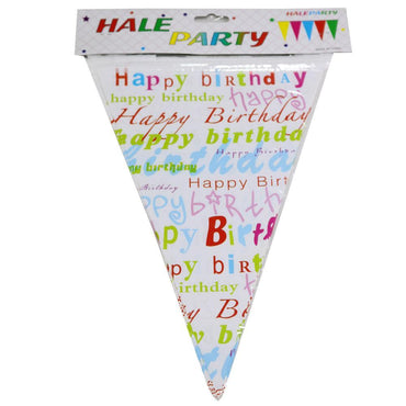 Birthday Flag Banners ( 10Pcs)/ E-106 Happy Birthday & Party Supplies