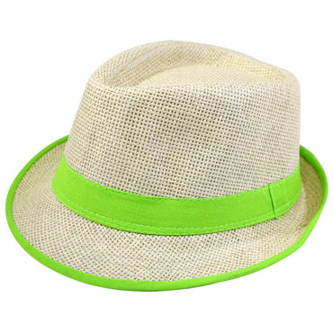 Straw Gangster Hat / N-19 - Karout Online -Karout Online Shopping In lebanon - Karout Express Delivery 