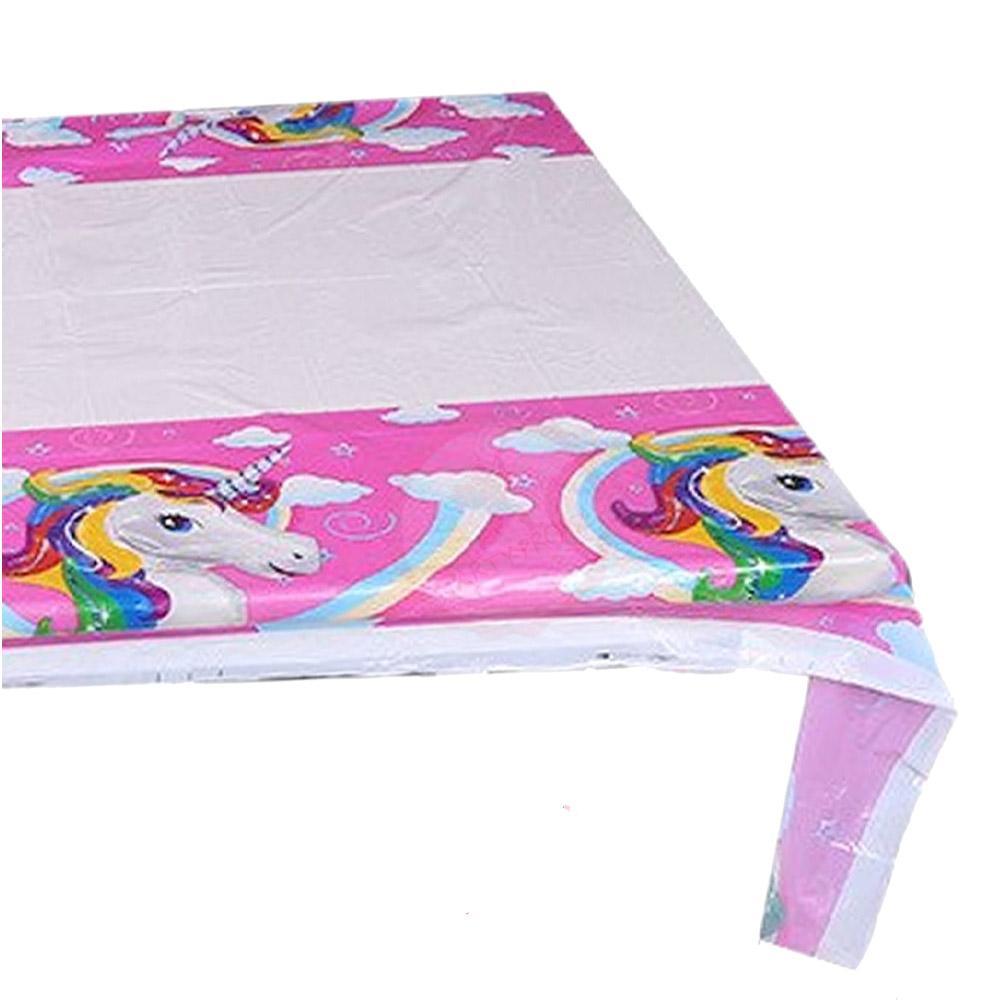 Birthday- Flamingo/unicorn Table Cover Birthday & Party Supplies