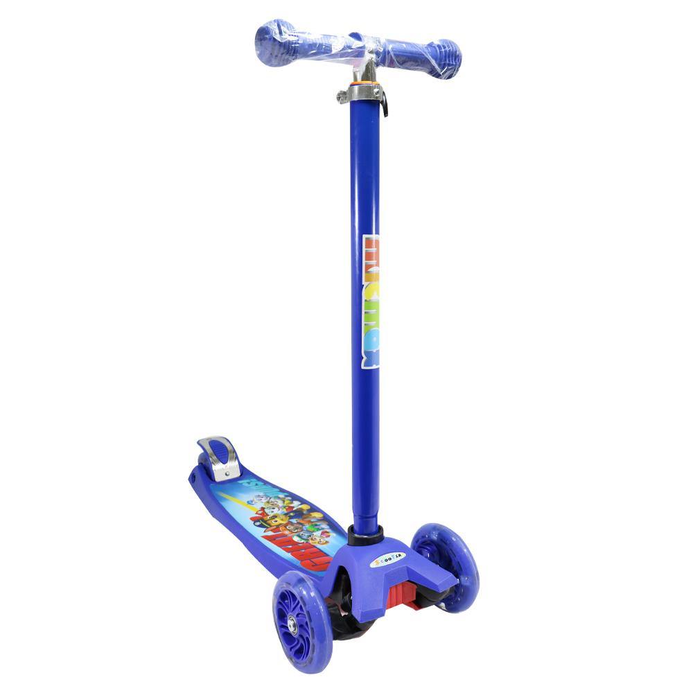 Micmax  Kids 3 Wheel Scooter with LED Light Up Wheels /J-148/21453 - Karout Online -Karout Online Shopping In lebanon - Karout Express Delivery 