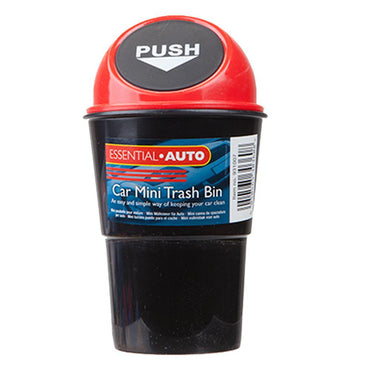 Clean Car Mini Bin / E-209 02096 Red Cleaning & Household