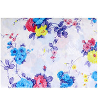 Washing Machine Cover Mw-434 Flowers / Blue & Yellow Home Kitchen