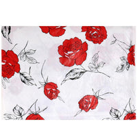 Washing Machine Cover Mw-434 Flower / Red Home & Kitchen