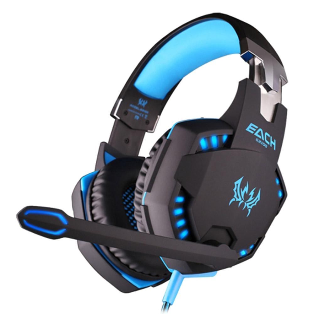 KOTION EACH G2100 Vibration Function Stereo Bass Gaming Headset with Mic & LED.