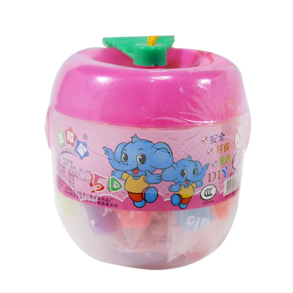 5D Play Dough  Apple Shaped - Karout Online -Karout Online Shopping In lebanon - Karout Express Delivery 