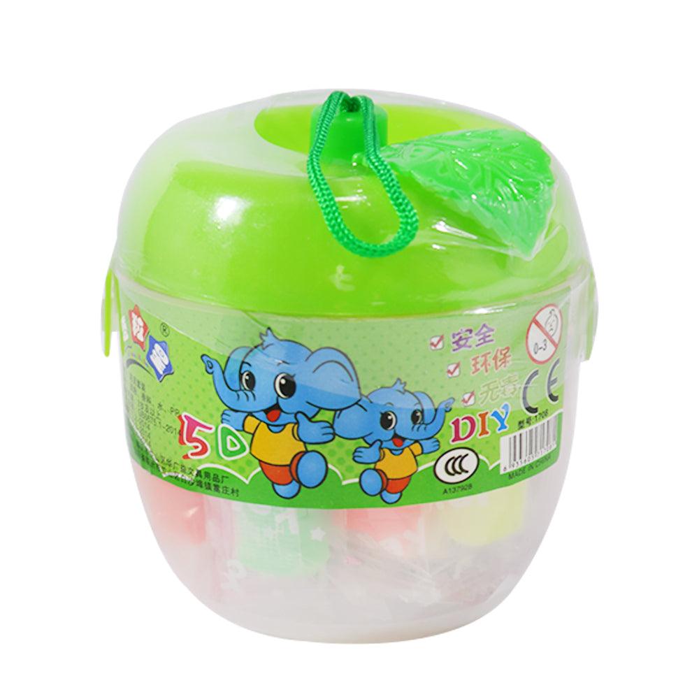 5D Play Dough  Apple Shaped - Karout Online -Karout Online Shopping In lebanon - Karout Express Delivery 