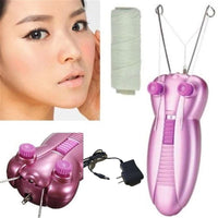 Lady Electric Epilator Butterfly Design Face Cotton Thread Defeather Epilator Women Facial Hair Remover Machine - Karout Online -Karout Online Shopping In lebanon - Karout Express Delivery 