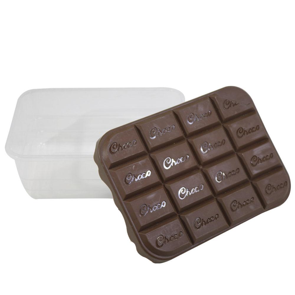 Choco Rectangular Plastic Lunch Box / P-119 - Karout Online -Karout Online Shopping In lebanon - Karout Express Delivery 